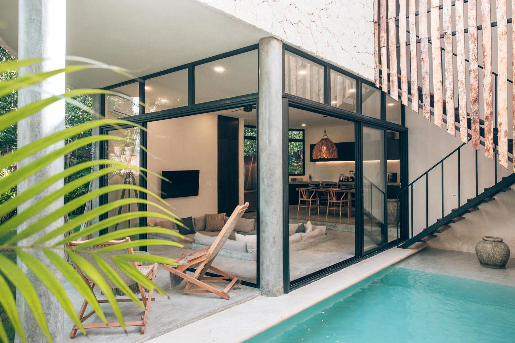 Luxury Jungle Villa-Pvt Pool -100Mbs- Concierge 8A Tulum Bagian luar foto