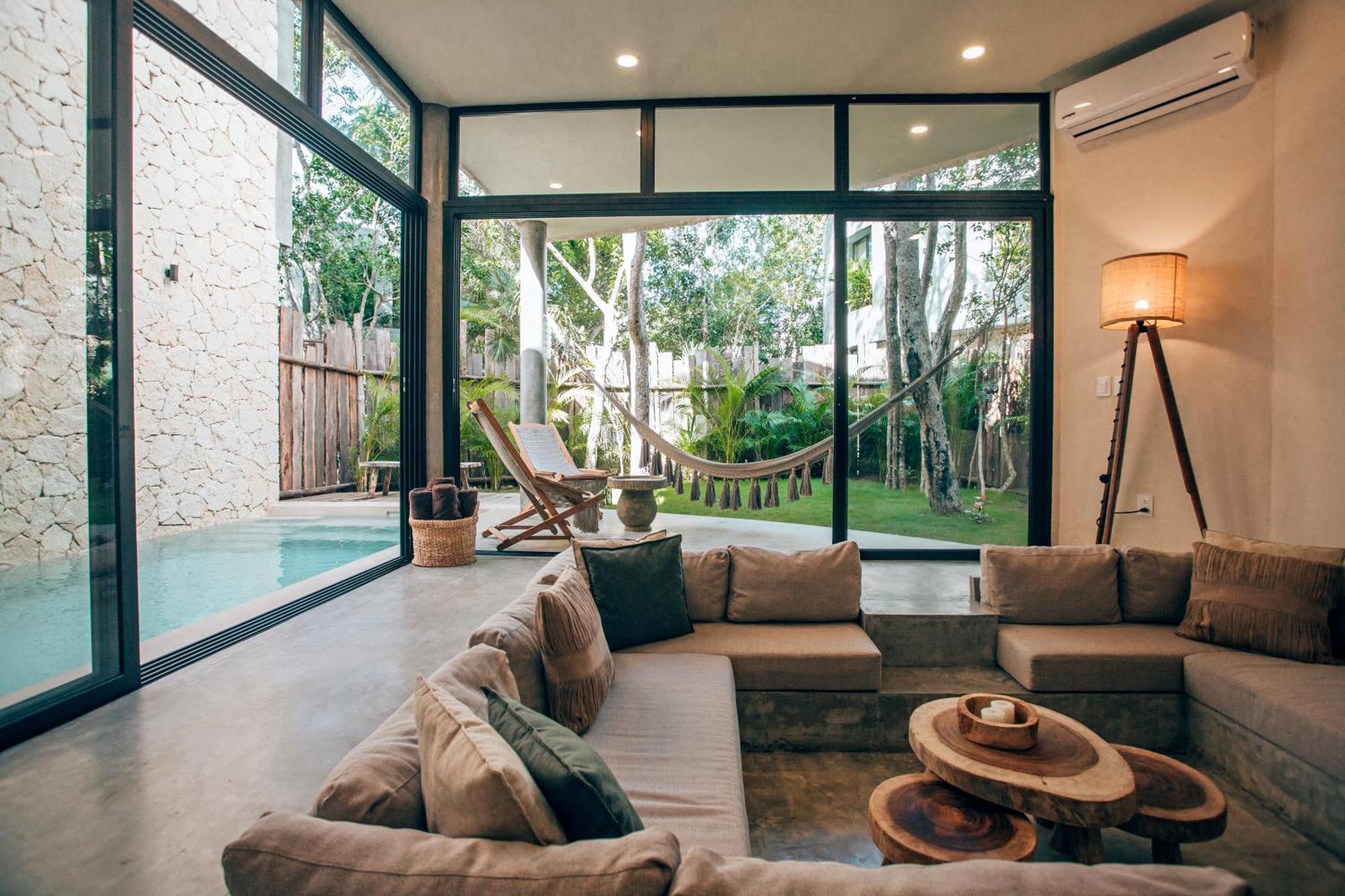 Luxury Jungle Villa-Pvt Pool -100Mbs- Concierge 8A Tulum Bagian luar foto