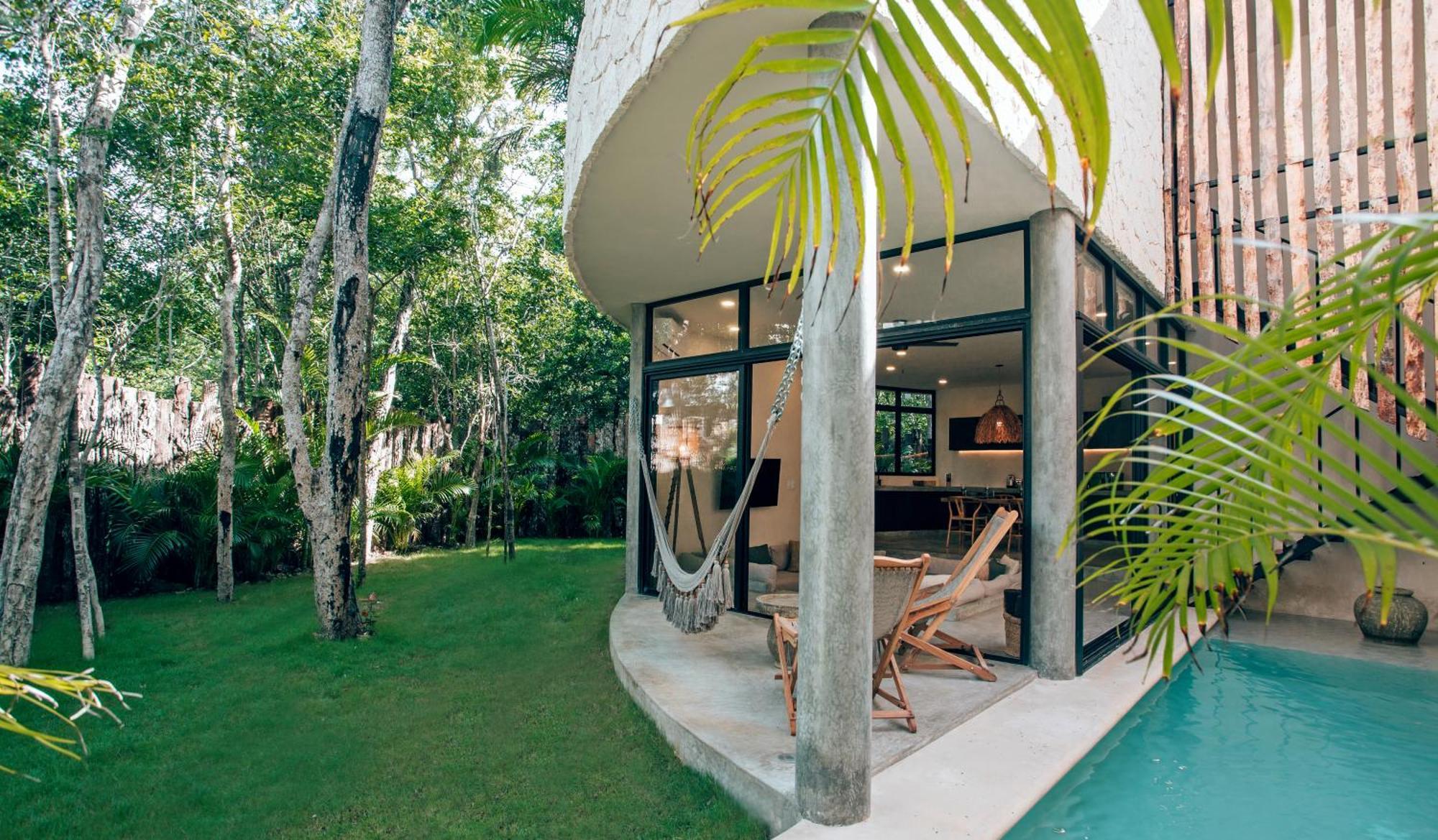 Luxury Jungle Villa-Pvt Pool -100Mbs- Concierge 8A Tulum Bagian luar foto